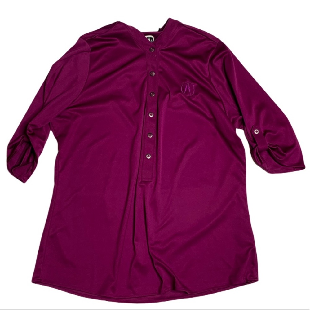 OGIO Ladies Crush Henley-Acura Logo 3/4 Sleeve Top
